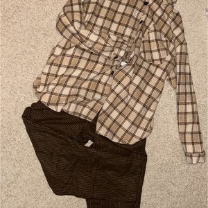 Cute brown-color set